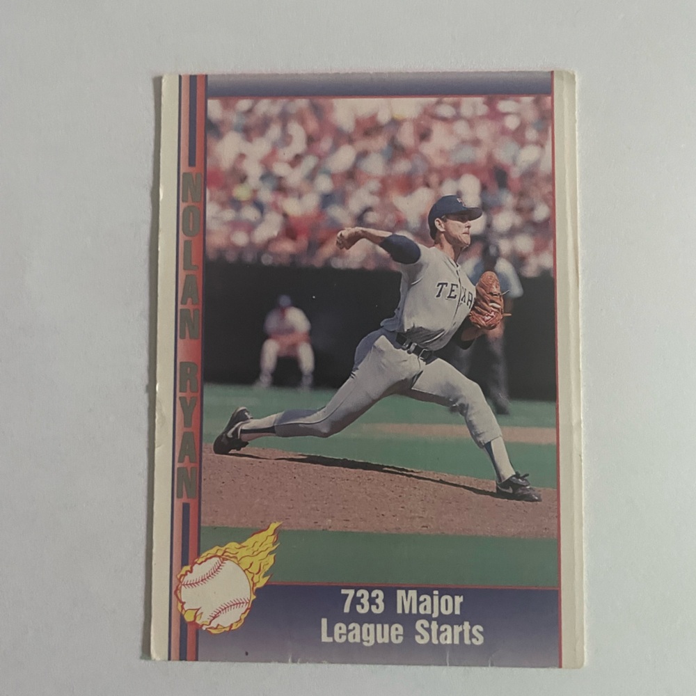Pacific Trading 1991 Nolan Ryan Baseball Card